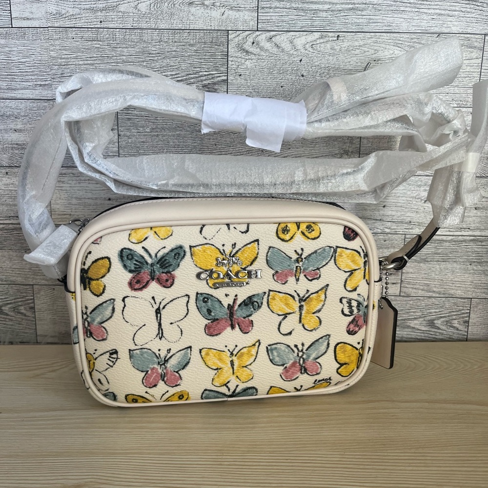 Coach Mini Jamie Camera Bag with Butterfly Print